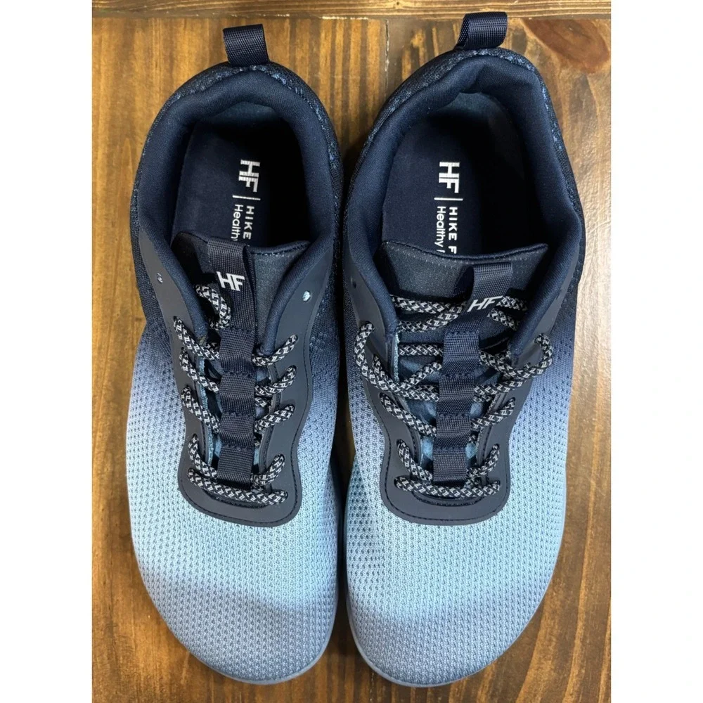 Hike Footwear Healthy‎ Freedom Barefoot Shoes Mens 11 Blue Navy Ombre Sneakers